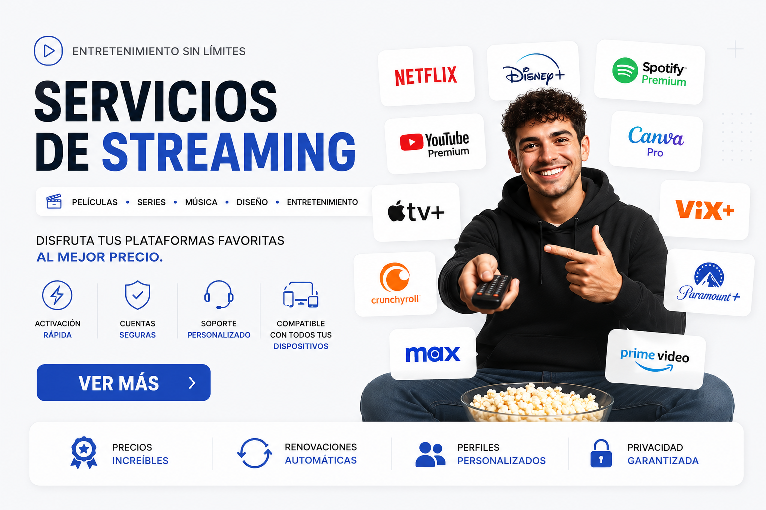 Servicios de Streaming