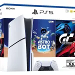 Consola Playstation 5 Slim Estandar - Gt7 + Astro Bot Blanco